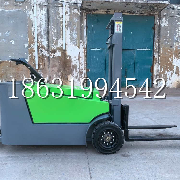 康定市小型电动叉车1吨2吨步行站驾式电瓶堆高充电装卸车液压升降车铲车